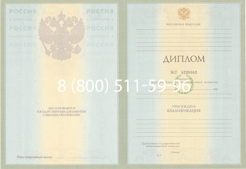 Купить Диплом специалиста 2003-2009 годов в Елце